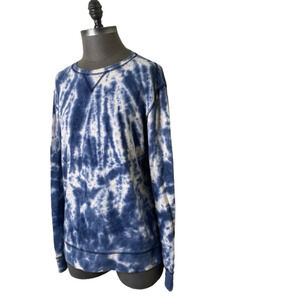 Edgar + Ash Long Sleeve Tie Dye Long Sleeve Tee Size Medium Oversized